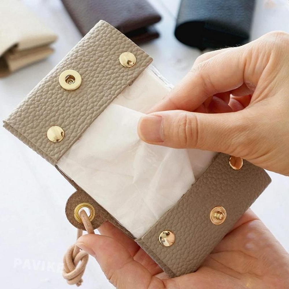 Portable Waterproof Tissue Holder For Outdoor Adventures Camping Hiking Travel Napkin Storage Bag 3