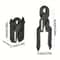 Portable Multifunctional Foldable Pliers Outdoor Camping Tool Kit 4
