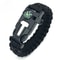 Survival Bracelet With Compass Whistle Multifunction Tactical Camping Gear 5