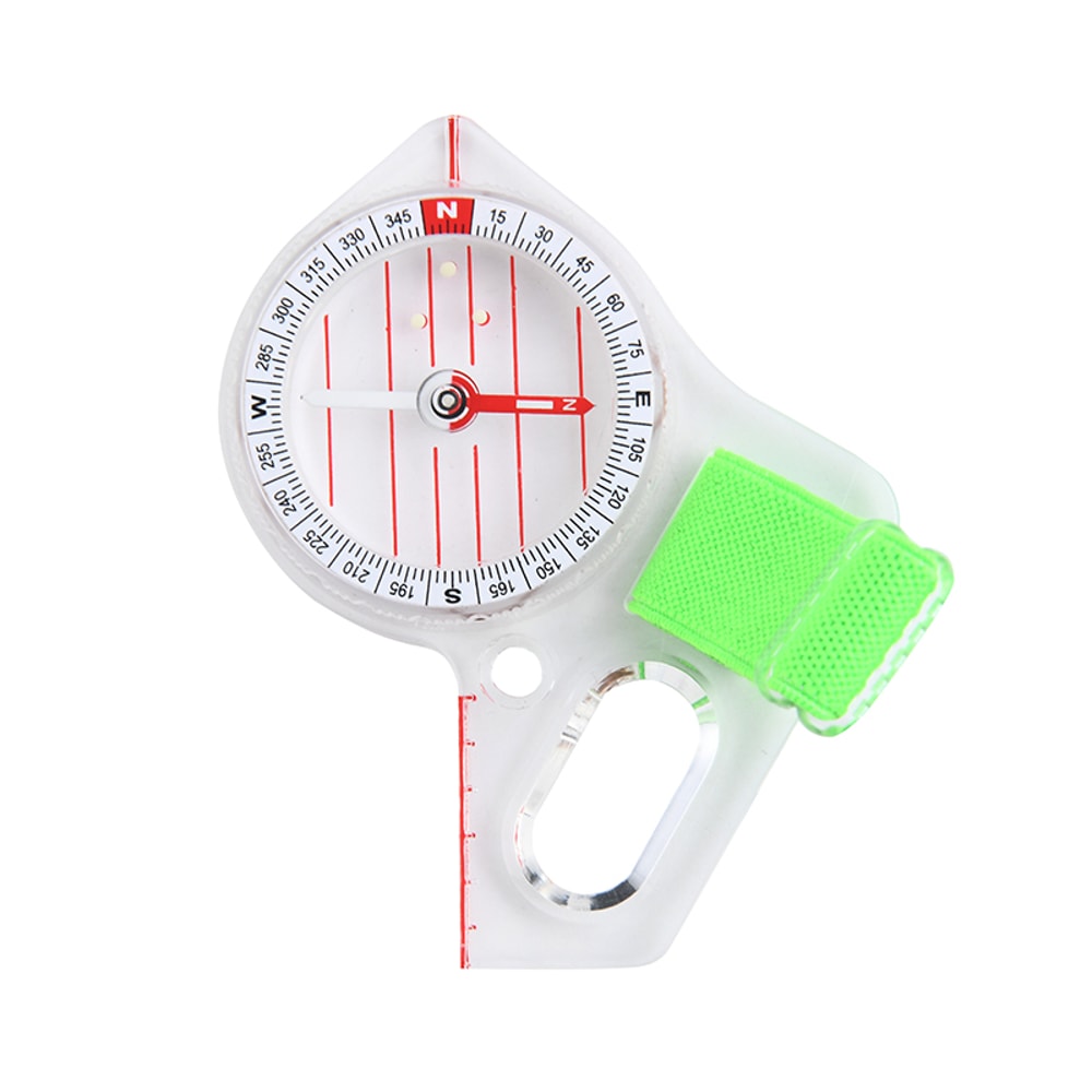 Outdoor Thumb Compass for Orienteering & Navigation Portable, Accurate Map Scale Compass