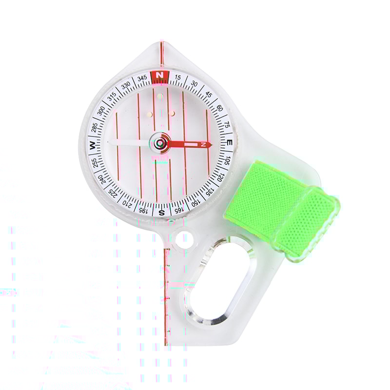 Outdoor Thumb Compass for Orienteering & Navigation Portable, Accurate Map Scale Compass
