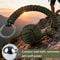 MultiFunction SelfDefense Paracord Umbrella With Monkey Fist Steel Ball Survival Keychain 2