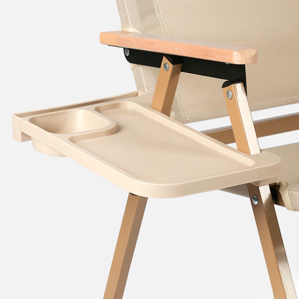 Portable Clip-On Recliner Chair Tray Cup Holder & Phone Stand for Outdoor, Camping, and Travel