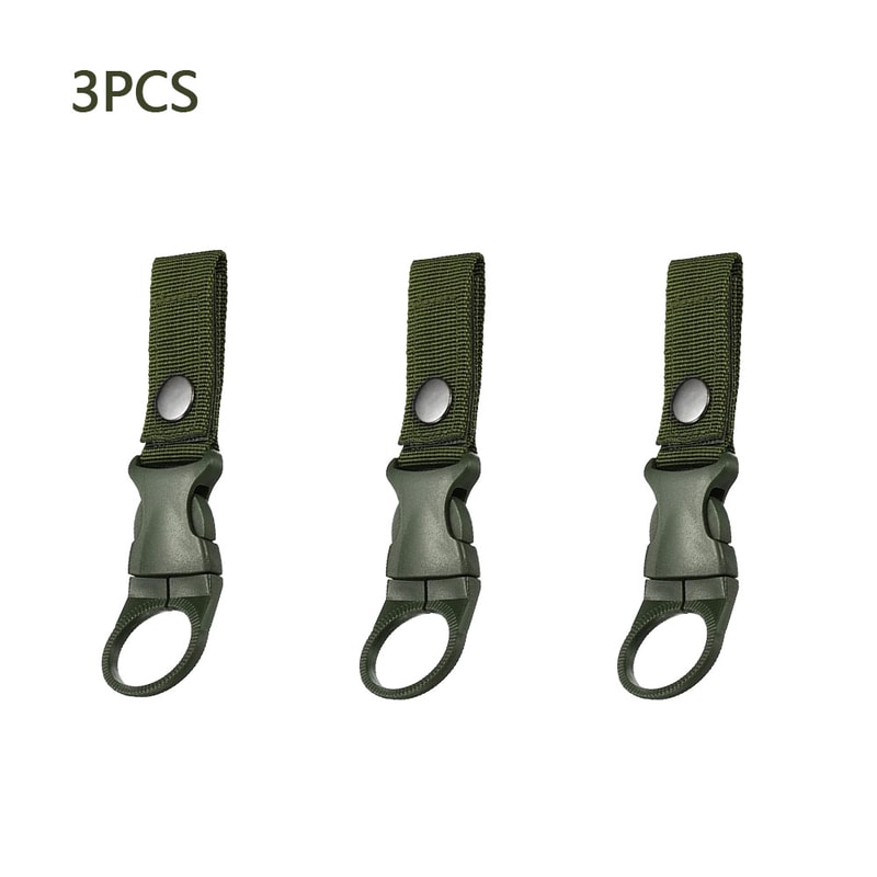 Versatile Nylon Carabiner Clips For Water Bottle Ideal For Hiking Camping And Climbing 5