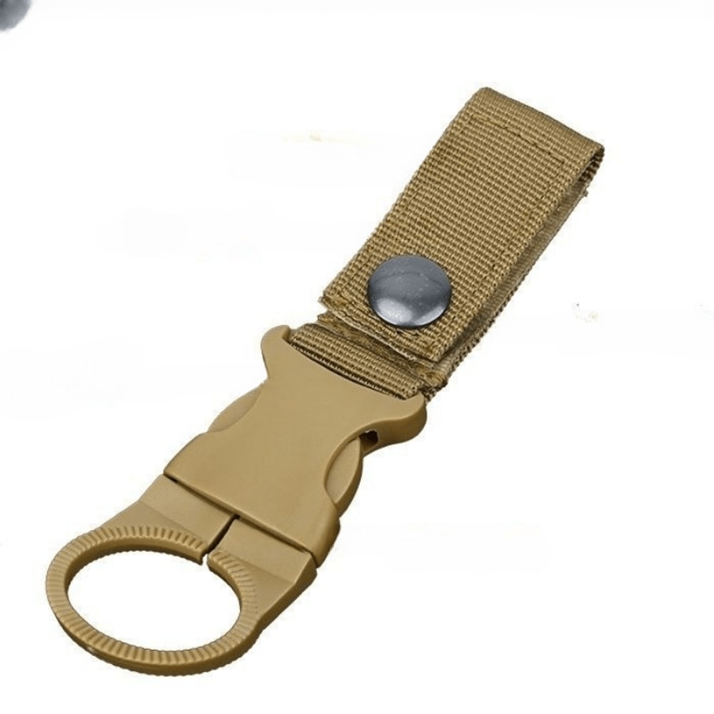 Nylon Camping Water Bottle Holder Clip With MilitaryGrade Carabiner Ideal For Outdoor Hiking Backp 6
