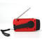 Multifunctional Solar Hand Crank Radio with Flashlight, USB Charging, and Emergency Power Bank