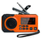 Portable Solar Emergency Radio With Hand Crank Power Bank Reading Lamp 1