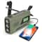 Bluetooth Solar Emergency Radio With Hand Crank Flashlight Portable Outdoor Radio For Camping Sur 0