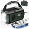 Emergency Weather Radio With Hand Crank Radio And Solar Charging 0