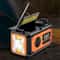 Emergency Weather Radio With Hand Crank Radio And Solar Charging 3