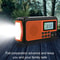 Hand Crank Emergency Radio With Solar Charger Flashlight And Power Bank 1