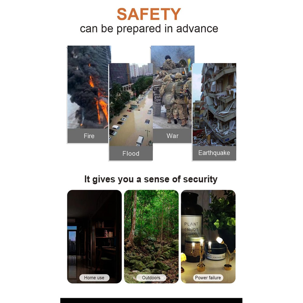 Hand Crank Emergency Radio With Solar Charger Flashlight And Power Bank 4