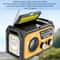 StormReady Emergency Weather Radio with Hand Crank, Solar Charging and SOS Light