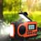 Emergency Weather Radio With Hand Crank Solar Powered Radio And Phone Charger 2