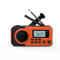 Emergency Weather Radio With Hand Crank Solar Powered Radio And Phone Charger 0