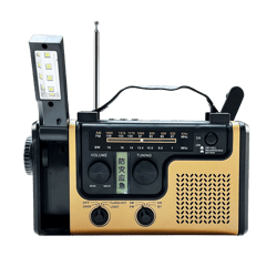 stormready bluetooth emergency weather radio with solar hand crank charger