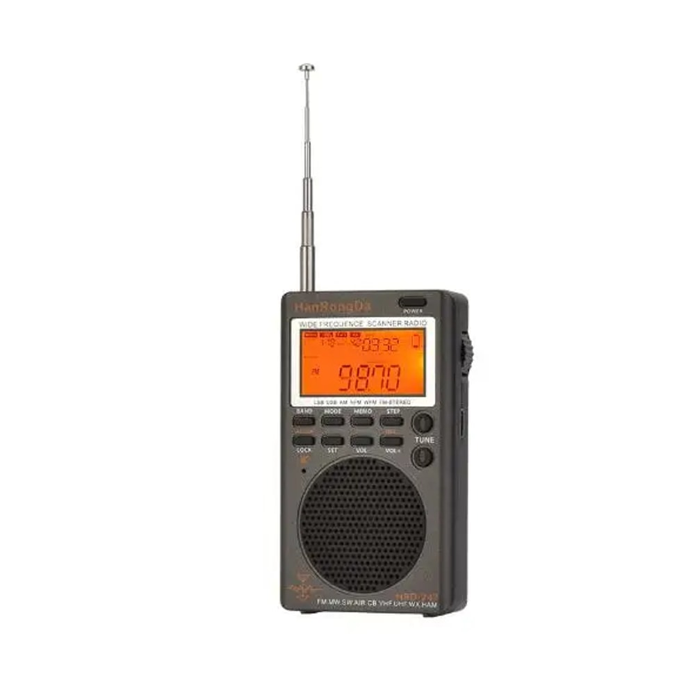 Portable Shortwave Radio With Full Band Receiver And AM FM Tuning 1
