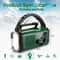 Emergency Weather Radio With NOAA Solar Hand Crank Flashlight 4