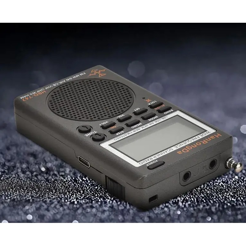 Portable Shortwave Radio Full Band Mini Receiver With IPS Screen 3