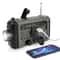 Solar Hand Crank Emergency Weather Radio With Flashlight Siren And Phone Charger 0