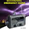 Solar Hand Crank Emergency Weather Radio With Flashlight Siren And Phone Charger 3
