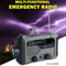 Solar Hand Crank Emergency Weather Radio With Flashlight Siren And Phone Charger 3