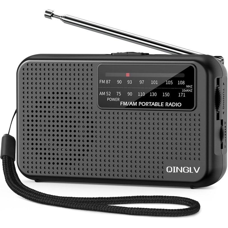 Portable AM FM Pocket Radio Battery Operated With Headphone Jack For Walking And Emergency Use 6