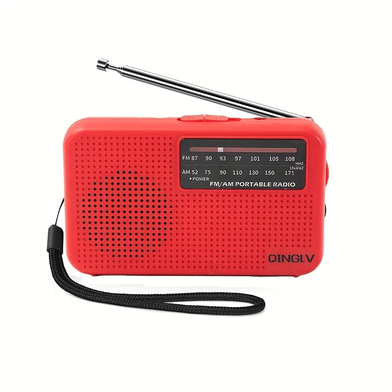 Portable AM FM Pocket Radio Battery Operated With Headphone Jack For Walking And Emergency Use 8