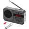 PocketTune Portable FM Radio Bluetooth Speaker With Recording 0