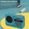 PocketTune Portable FM Radio Bluetooth Speaker With Recording 4
