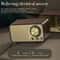 Retro Wooden Bluetooth Speaker Vintage Radio Style Portable Bluetooth Speaker