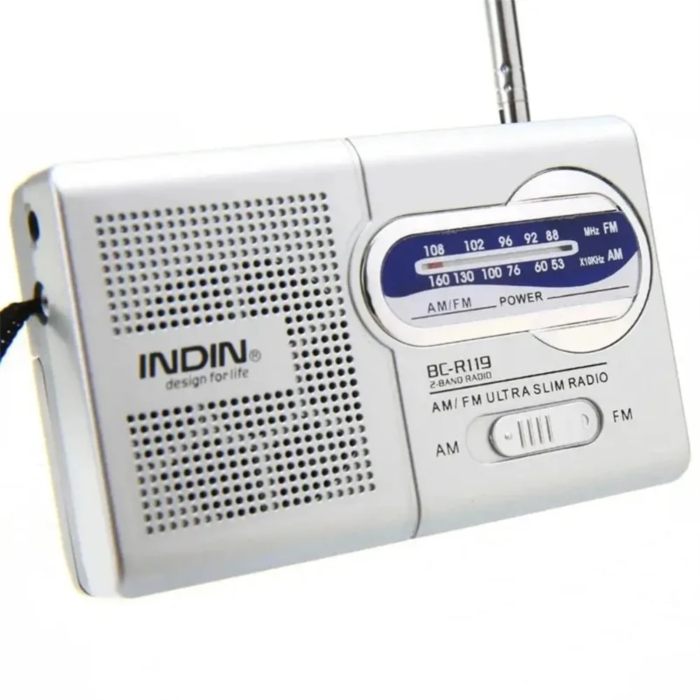 Portable AM FM Pocket Radio Battery Operated Mini Emergency Transistor Radio 1