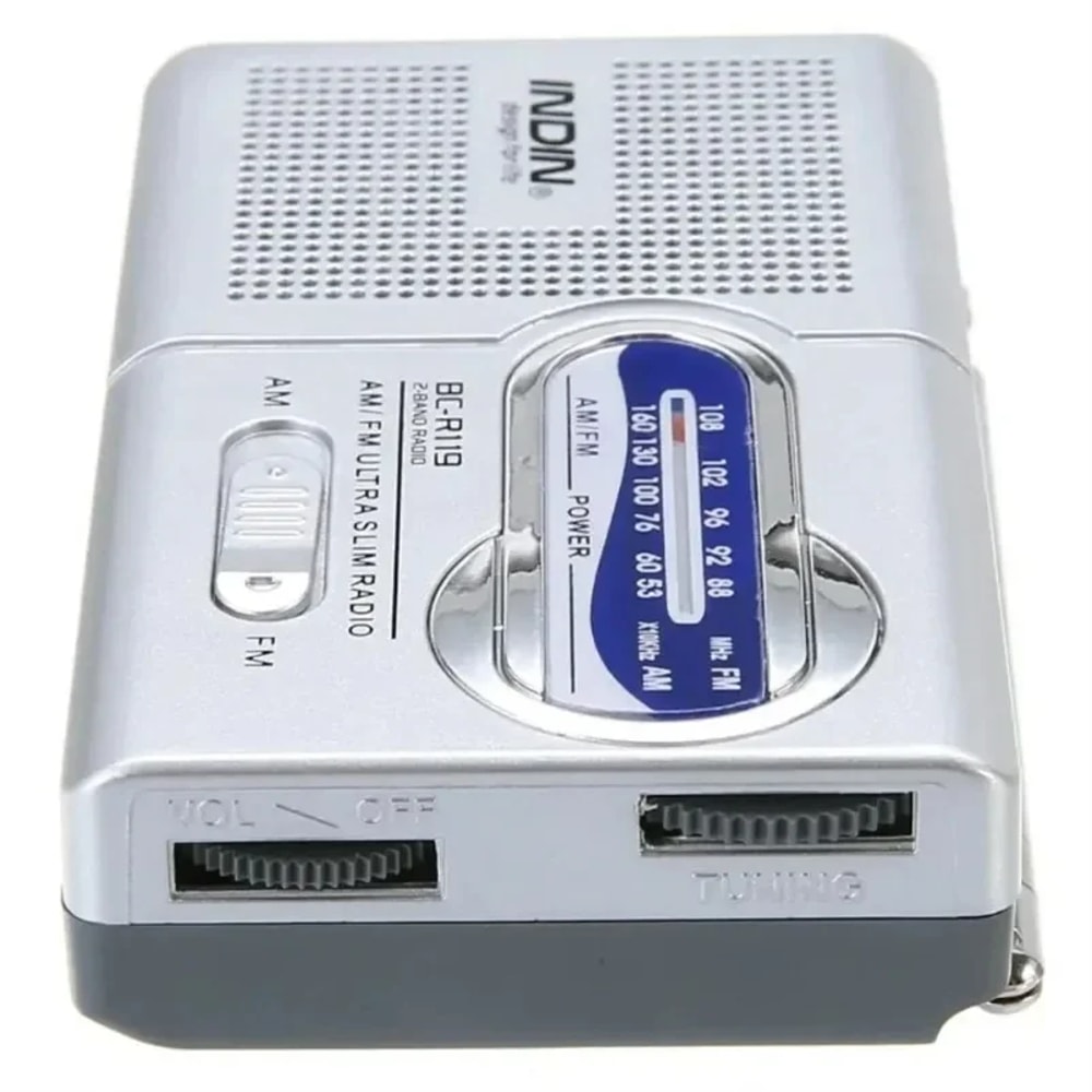 Portable AM FM Pocket Radio Battery Operated Mini Emergency Transistor Radio 2