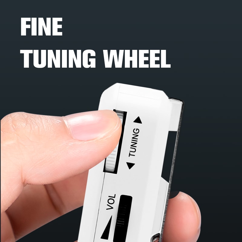 PocketWave Portable AM FM Radio with Speaker and Headphone Jack