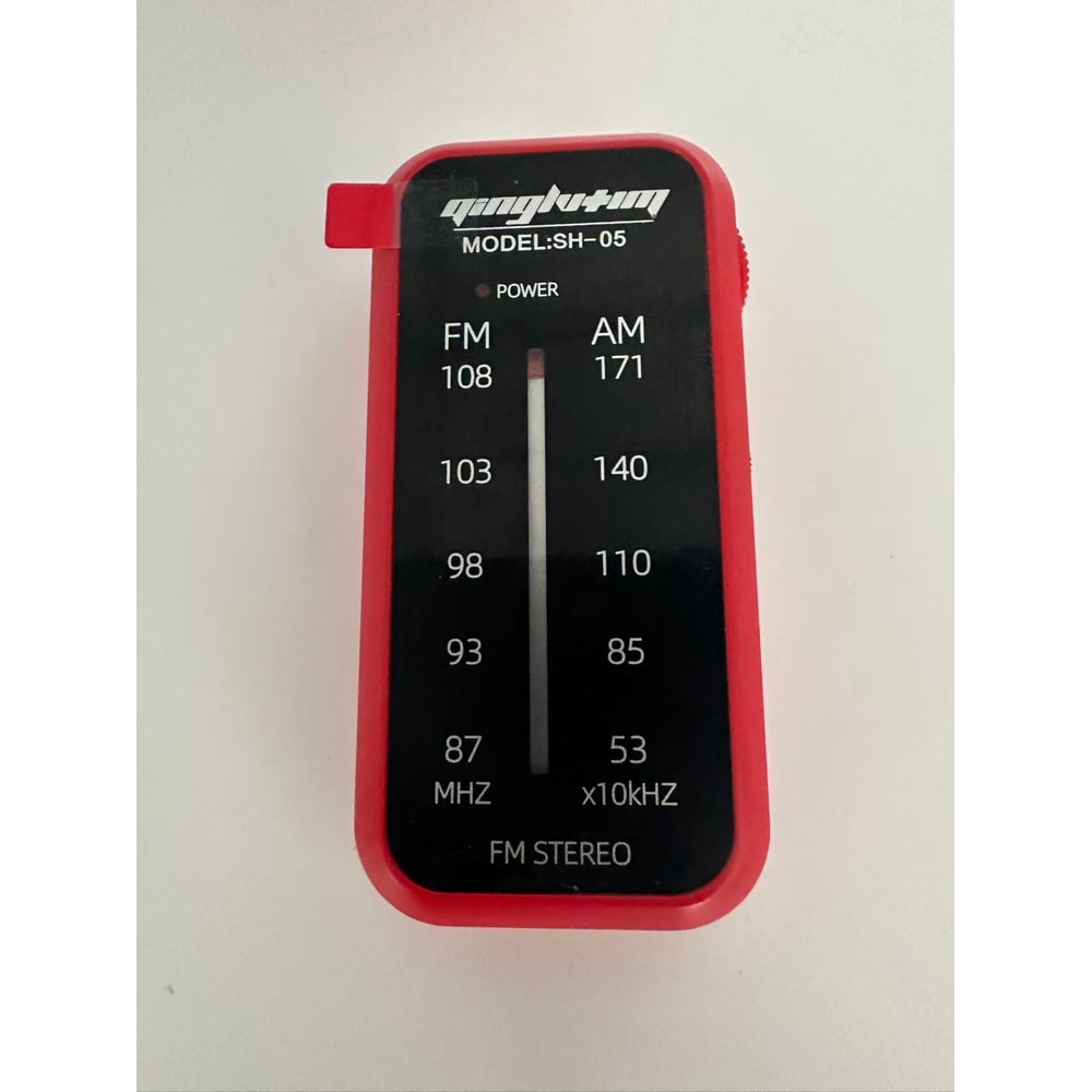 PocketWave Portable AM FM Radio with Speaker and Headphone Jack