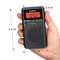 Portable AM FM Radio With LCD Alarm Clock And Earphones 2