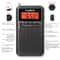 Portable AM FM Radio With LCD Alarm Clock And Earphones 3