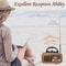 Retro Bluetooth Radio with Solar Charging Portable AM FM Speaker