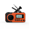 Solar Hand Crank Emergency Weather Radio With Flashlight And Phone Charger 0