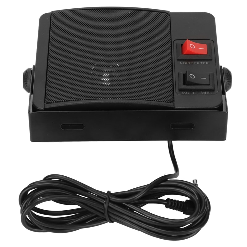 Clear Audio Ham Radio External Speaker With Mount Bracket For Mobile Radios 5