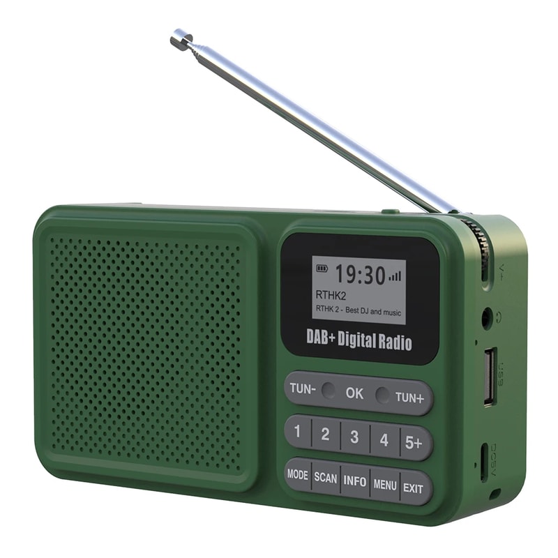 Solar Emergency Radio With Bluetooth Flashlight And Hand Crank 7