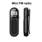 Rechargeable Portable FM Radio With Digital Tuning And Earphones For Walking Hiking And Travel 0