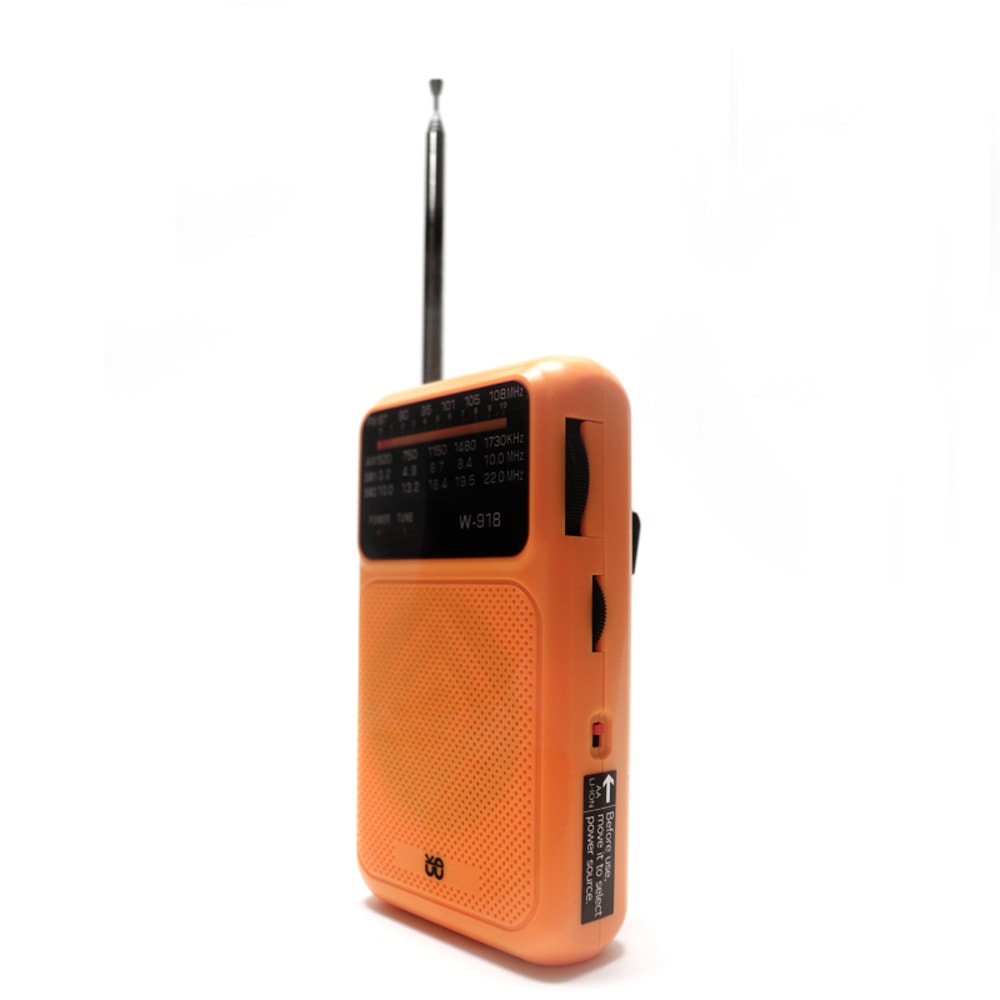 Emergency Survival Radio With Flashlight Portable AM FM SW Radio Rechargeable 5