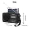 Portable Solar Emergency Radio Bluetooth Speaker With AM FM SW 5