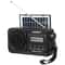 Portable Solar Emergency Radio Bluetooth Speaker With AM FM SW 6