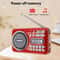 PocketWave Portable FM Radio Bluetooth Speaker with Recorder and LED Display