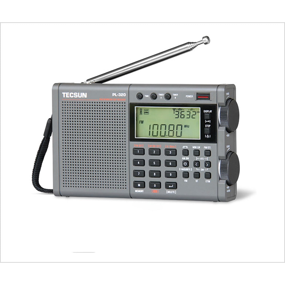 Portable FM Radio with Tuning LCD Display Pocket Radio