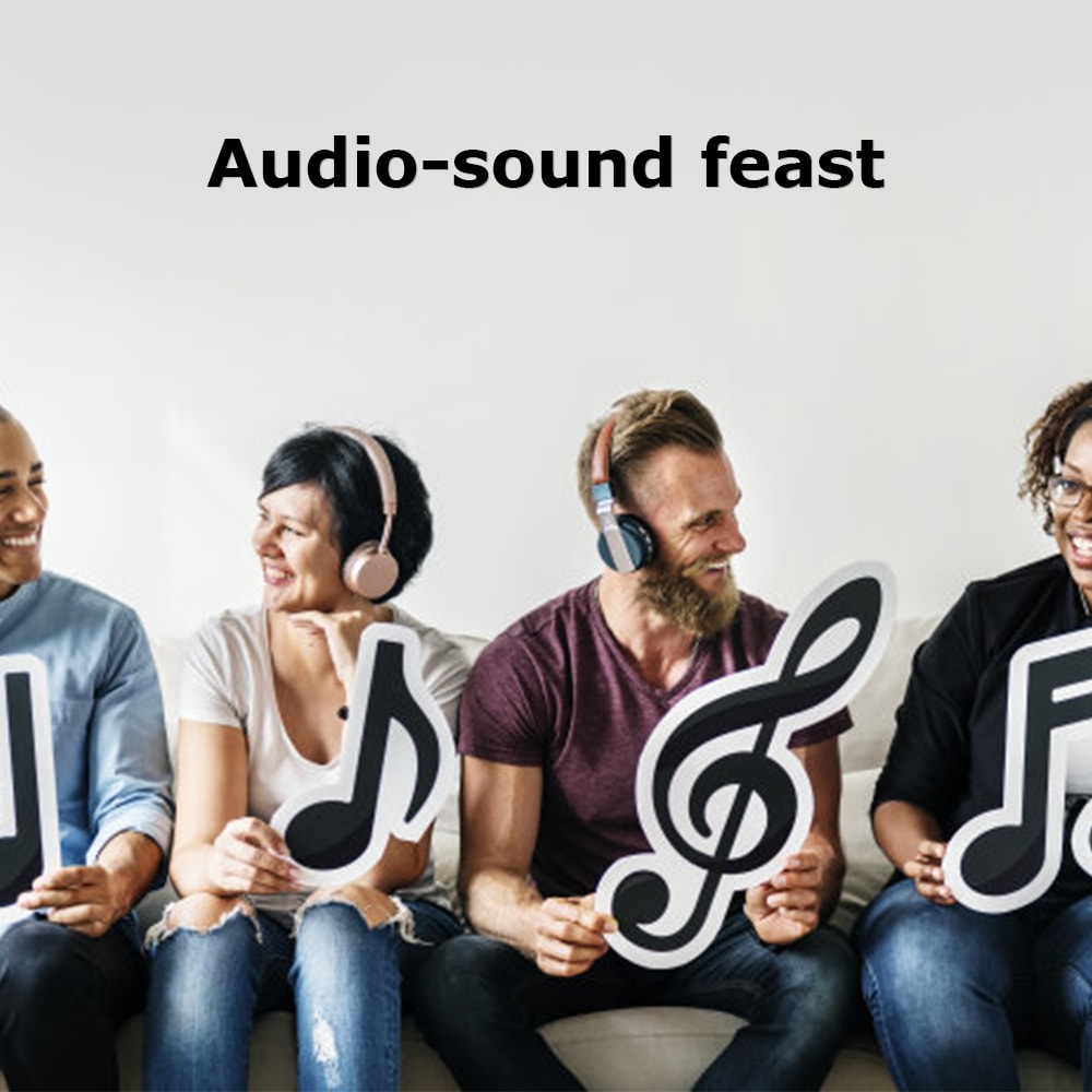 Portable FM Radio with LCD Display and Headphones