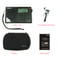 Full Band Portable AM FM Shortwave Radio with Digital Display