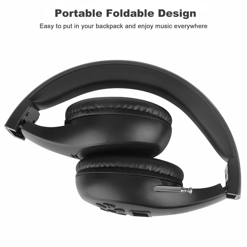 Portable FM Radio Headset with Digital Display for Conferences and Simultaneous Interpretation